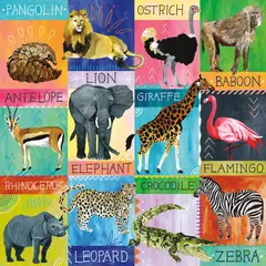 MUDPUPPY - PUZZLE 500PCS, SAFARI PINTADO