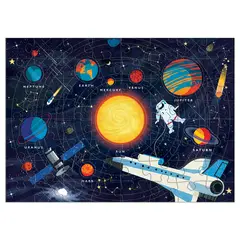 MUDPUPPY - PUZZLE 70PCS, GEOGRAFIA SISTEMA SOLAR