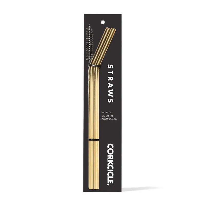CORKCICLE - Bombilla Gold (2 pack) CORKCICLE