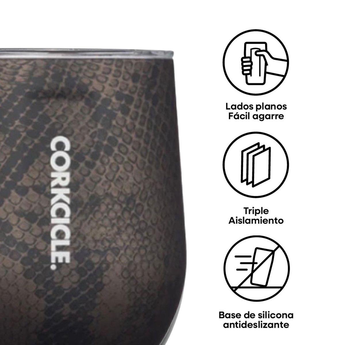 CORKCICLE - Copa Térmica 355ml Rattle CORKCICLE