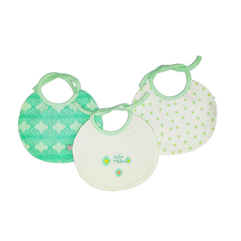 PILLIN - Babero Margarita Niña Multicolor Pillín PILLIN
