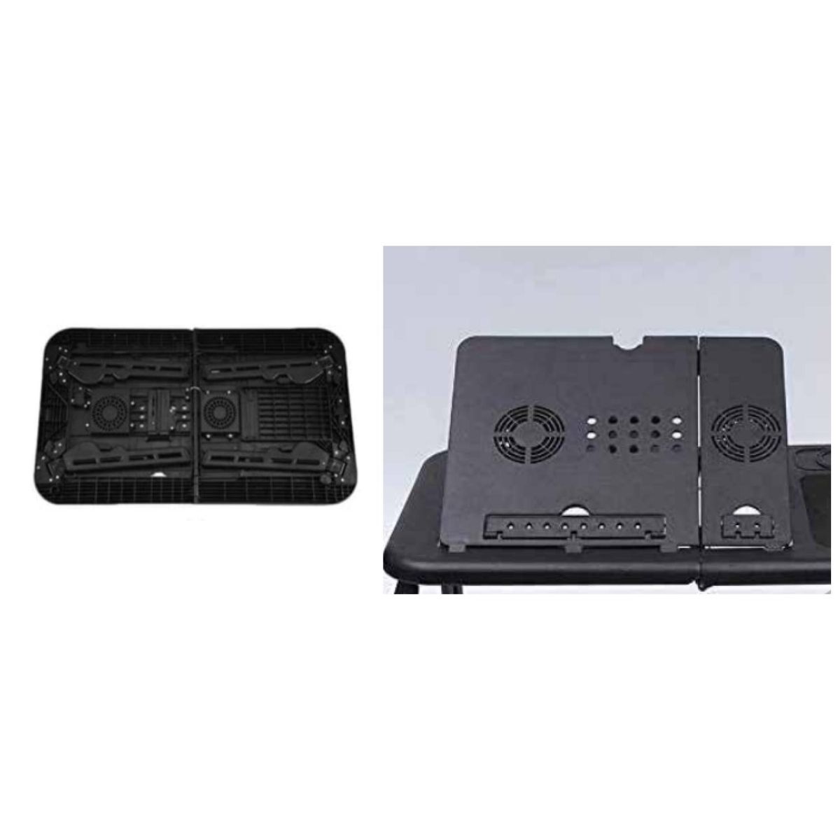 TECNOLAB - Mesa Plegable Para Notebook Tablet Cooler USB Negro Tecnolab