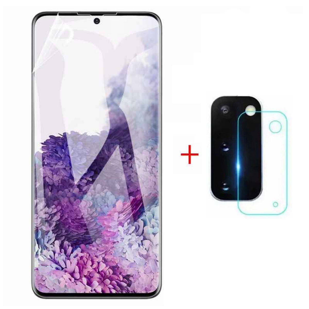 EON - Lamina Hidrogel Para Samsung S20 + Lente Camara
