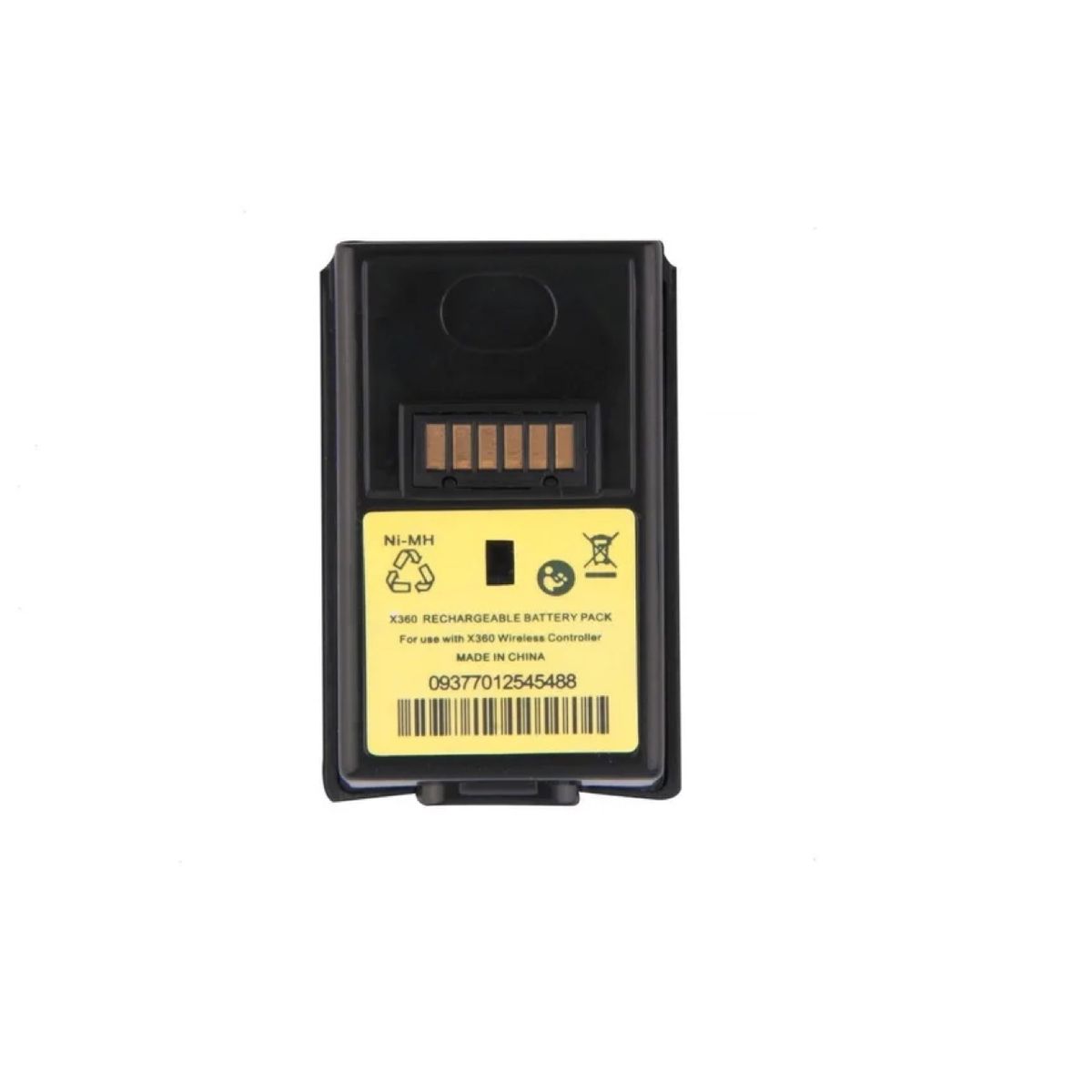 GENERICO - Batería Recargable Xbox 360 4800mah Kit + Cable Cargador