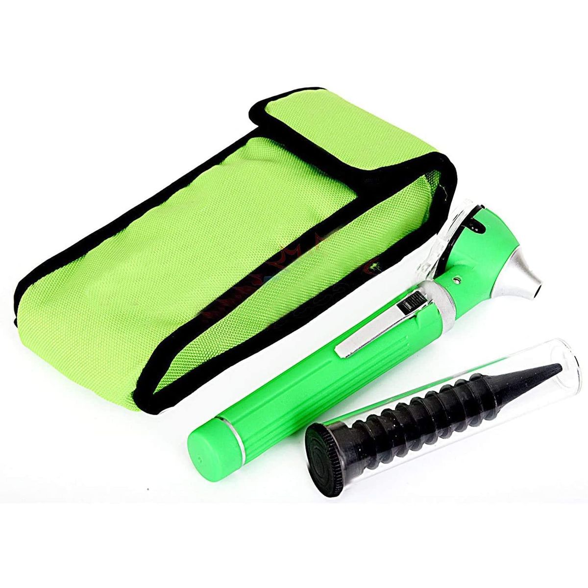 GENERICO - Otoscopio de fibra óptica Color Verde