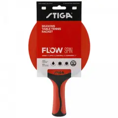 STIGA - PALETA TENIS DE MESA SEASONS FLOW ROJO/NEGRO