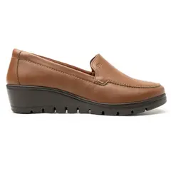 FLEXI - Zapato Mujer Cuero Cataleya Cafe