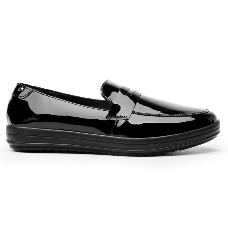 FLEXI - Zapato Mujer Cuero Charis Negro Flexi