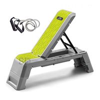 Step aeróbico tabla ajustable Deluxe Amazon Leikefitness GM5820