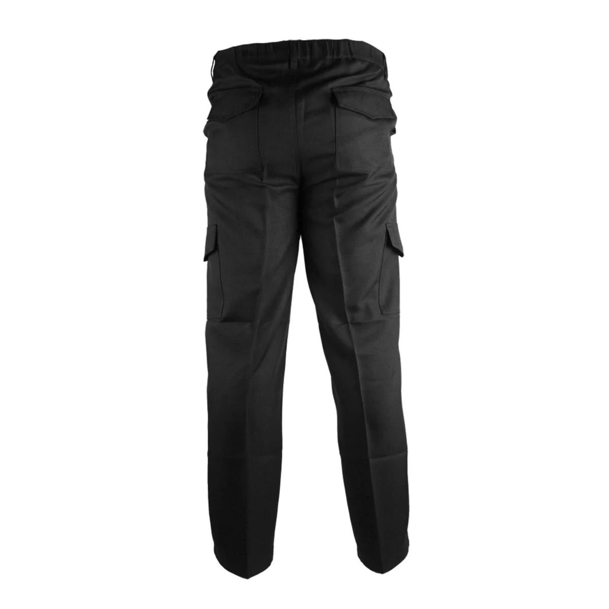 KUMEN - PANTALON CARGO POPLIN NEGRO