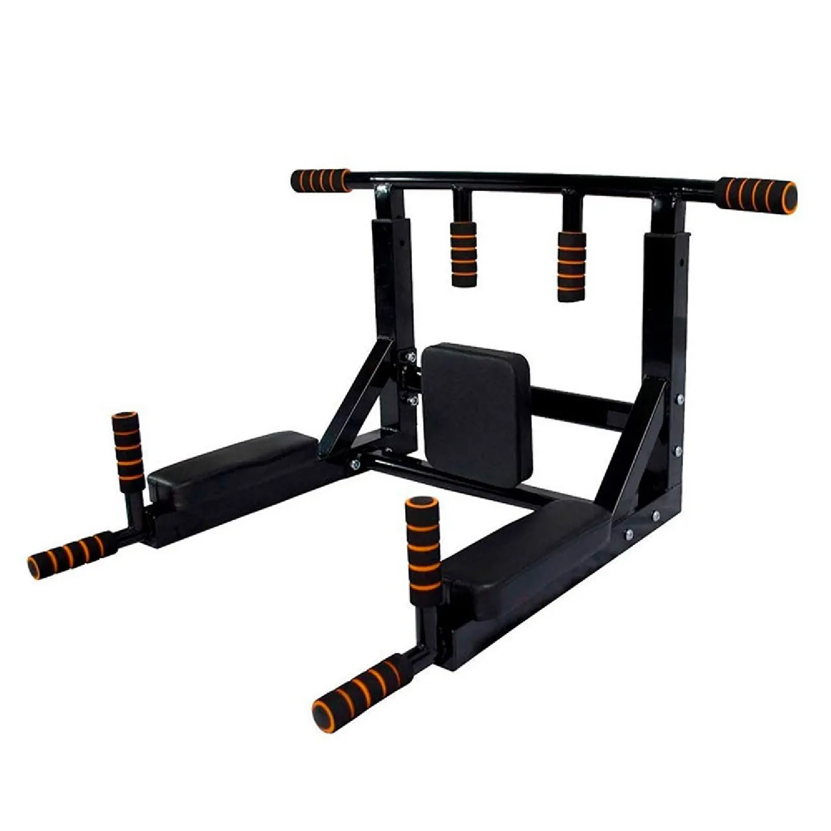 21K SPORTS - Barra Dominada Paralelas Calistenia 8 En 1 Negra Sportime