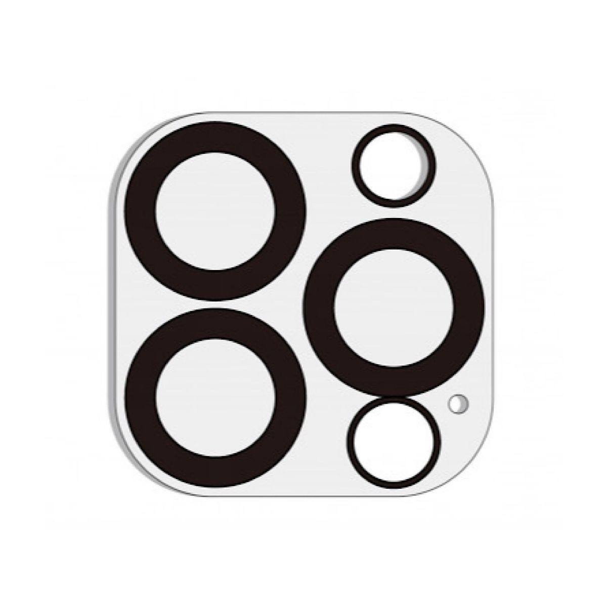 GENERICO - Lámina De Vidrio Para Camara iPhone 12 Pro Max