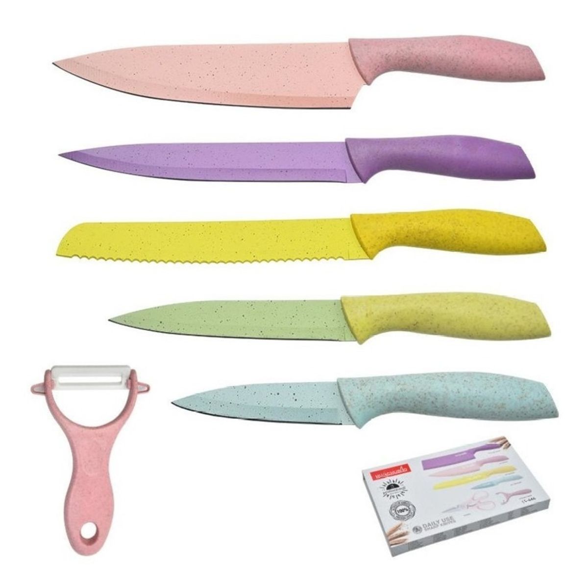 COLOR LAB - Set de cuchillos de colores COLOR LAB