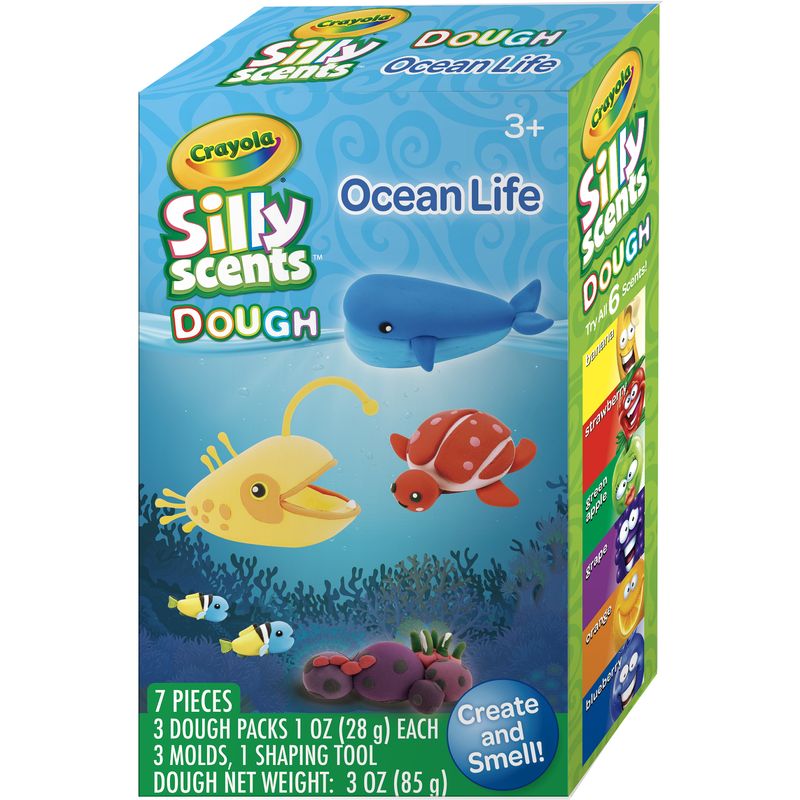 CRAYOLA - Crayola Silly Scents, Ocean Lifes - 7 unidades