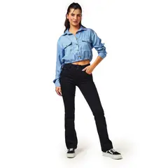 EFESIS - Jeans Emi Straight Negro