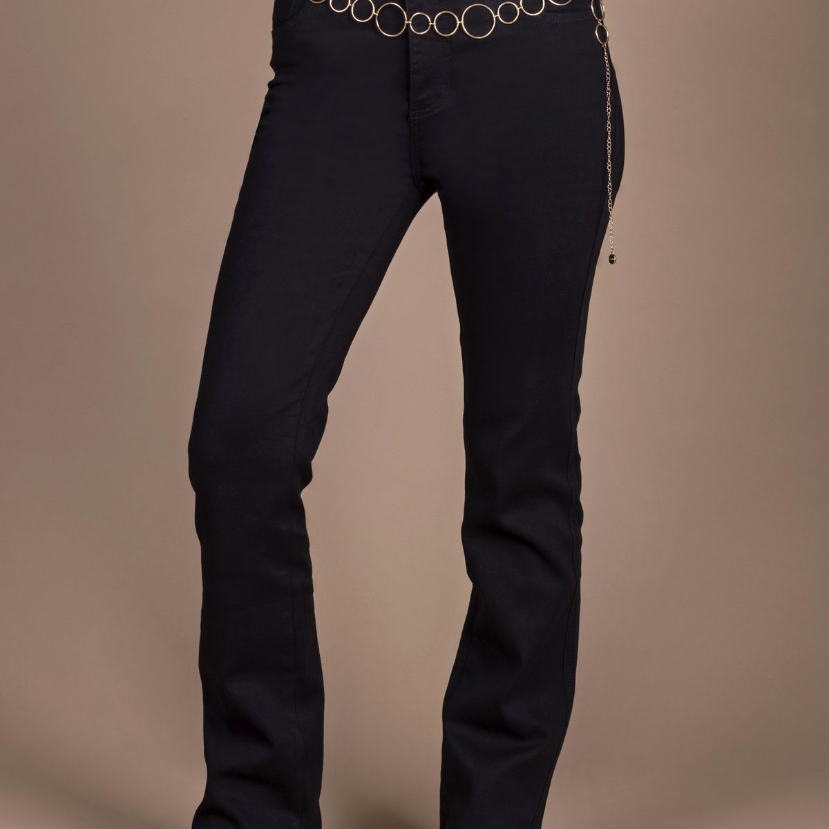 EFESIS - Jeans Straight Tiro Medio Mujer Efesis