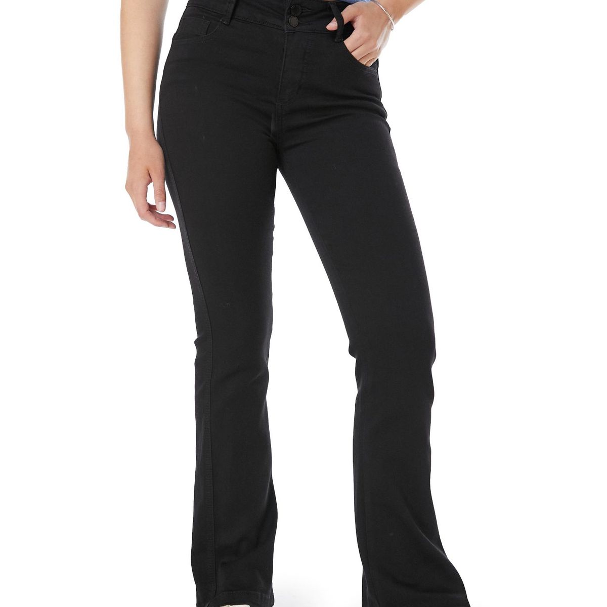EFESIS - Jeans Straight Tiro Medio Mujer Efesis