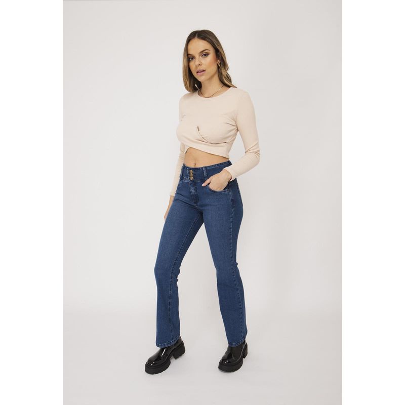 EFESIS - Jeans Mujer Recto Jeans isi straight - recto azul efesis EFESIS