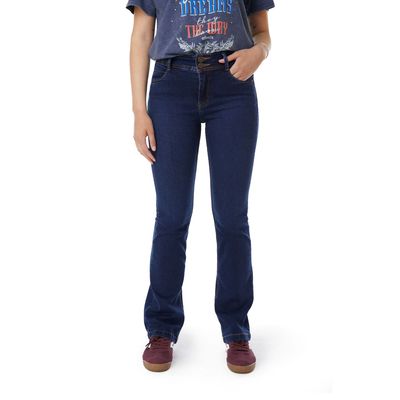 Imagen 2 del producto Jeans Straight Tiro Medio Mujer