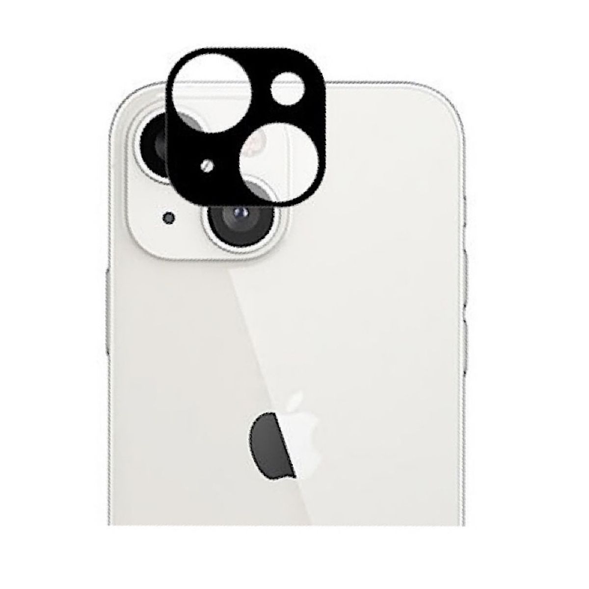 GENERICO - Lámina De Vidrio Para Camara IPhone 13 - Negro