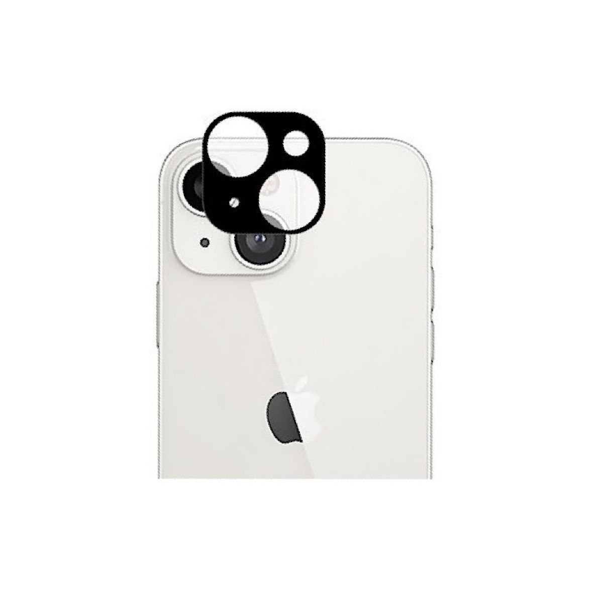 GENERICO - Lámina De Vidrio Para Camara IPhone 13 - Negro