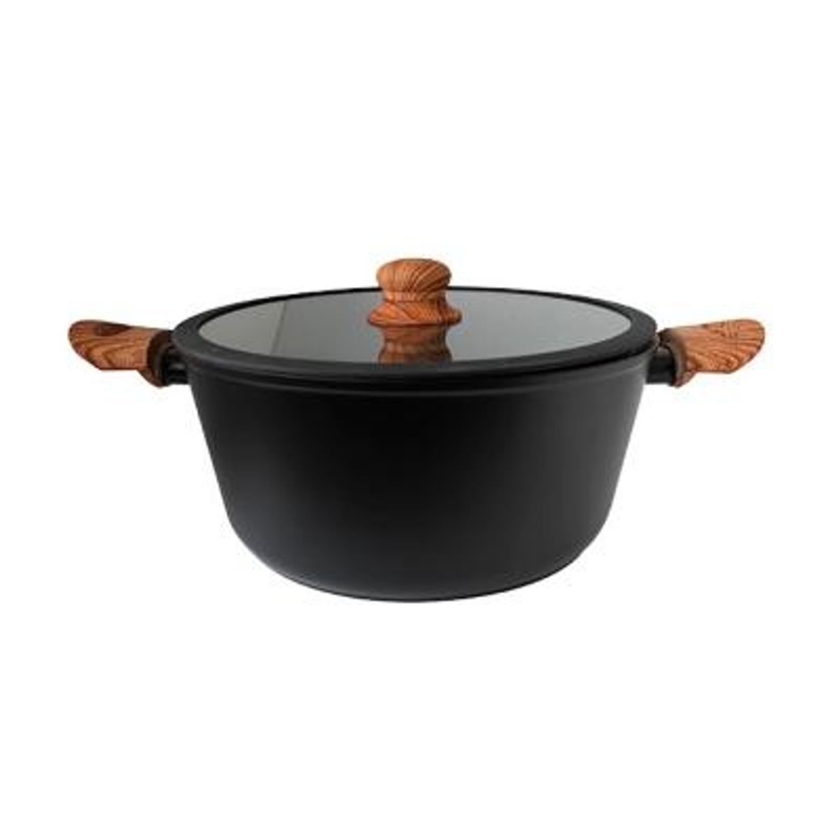 KEEP - Olla Granito Antiadherente Granite Line 28 cm Keep - Negro