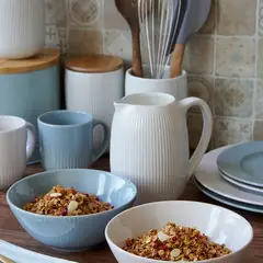 MASON CASH - Bowl Linear 600 ml Azul Pastel