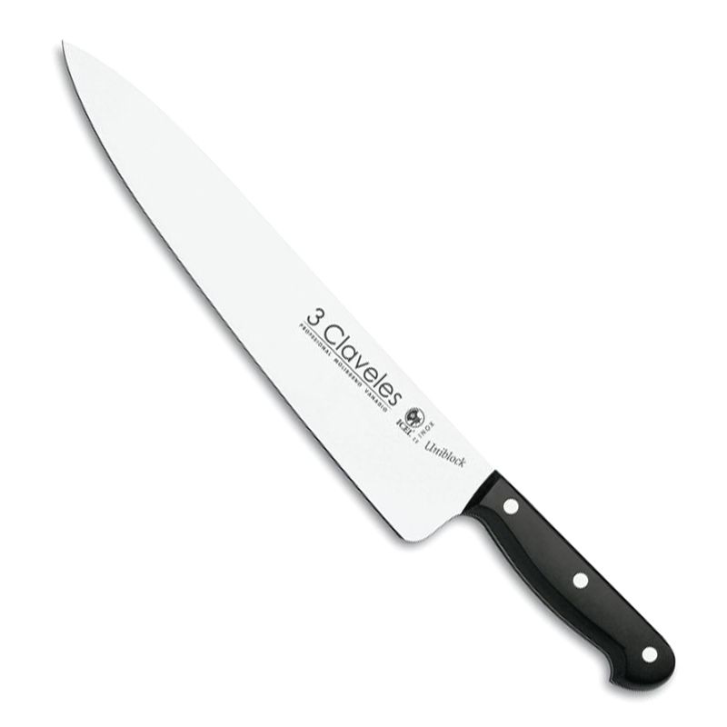 3 CLAVELES - Cuchillo de cocina 30 cm Tres Claveles