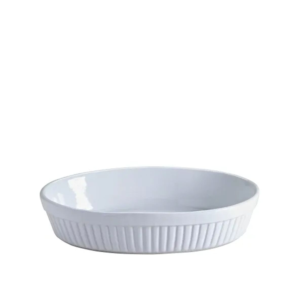 MASON CASH - Fuente Classic Collection Ovalada Blanca 28 cms