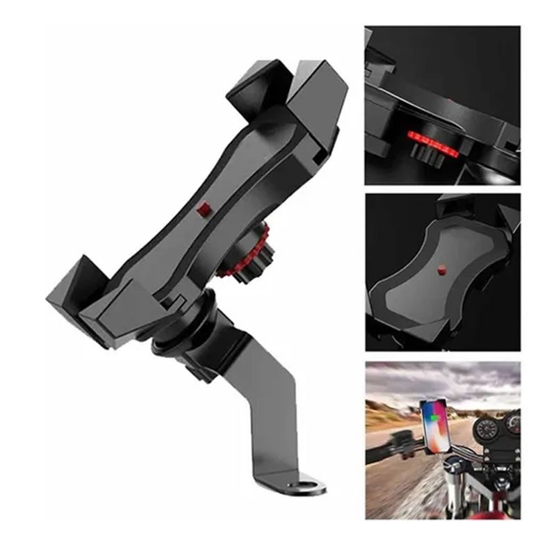 FELIZ - Soporte De Celular Para Moto  Cargador Usb Porta Telefono