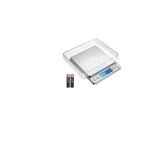 GENERICO - Balanza Gramera Pesa Digital De Cocina Joyeria 0,1 A 3000grs