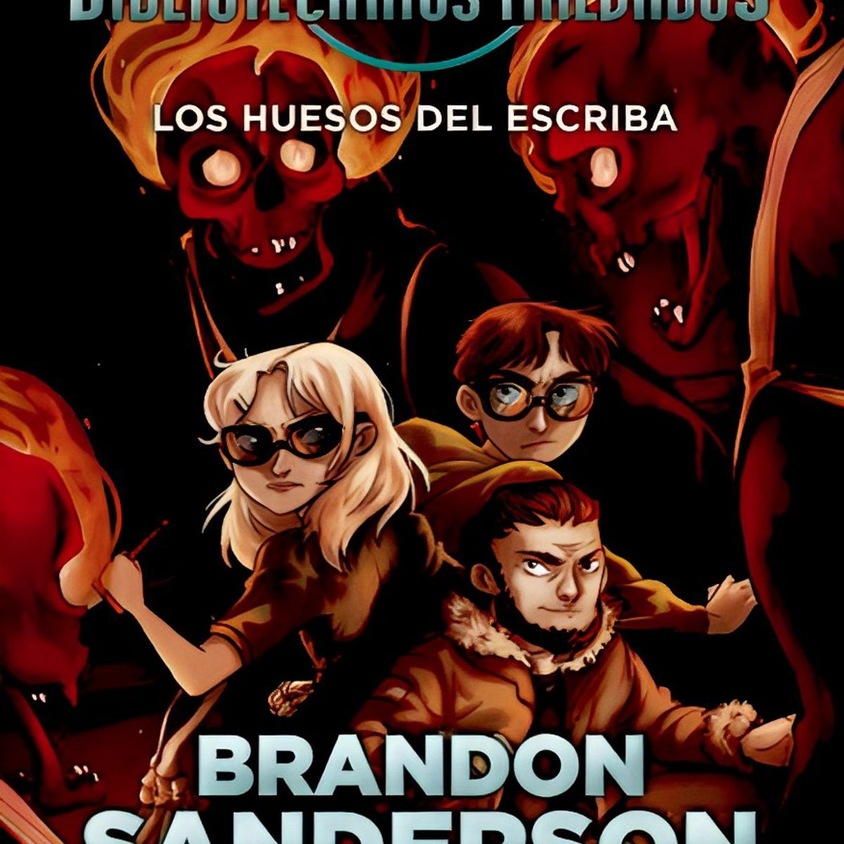 TOP10BOOKS - Libro ALCATRAZ CONTRA LOS BIBLIOTECARIOS MALVADOS – LOS HUESOS DEL ESCRIBA