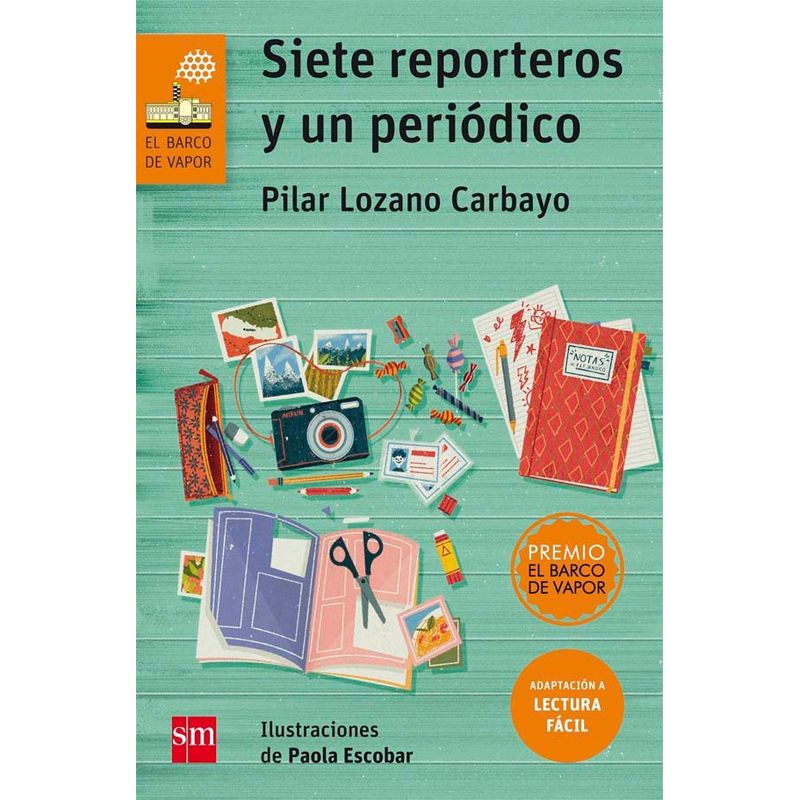 TOP10BOOKS - Libro Siete reporteros y un periódico. Loran / Pilar Lozano -666-
