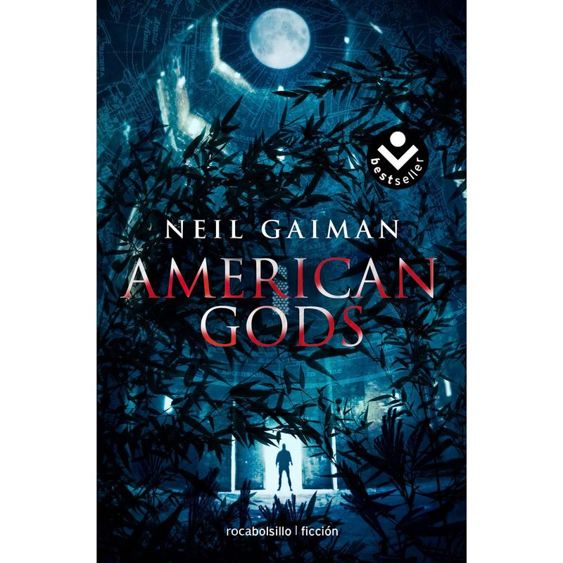 TOP10BOOKS - LIBRO AMERICAN GODS / NEIL GAIMAN / ROCABOLSILLO