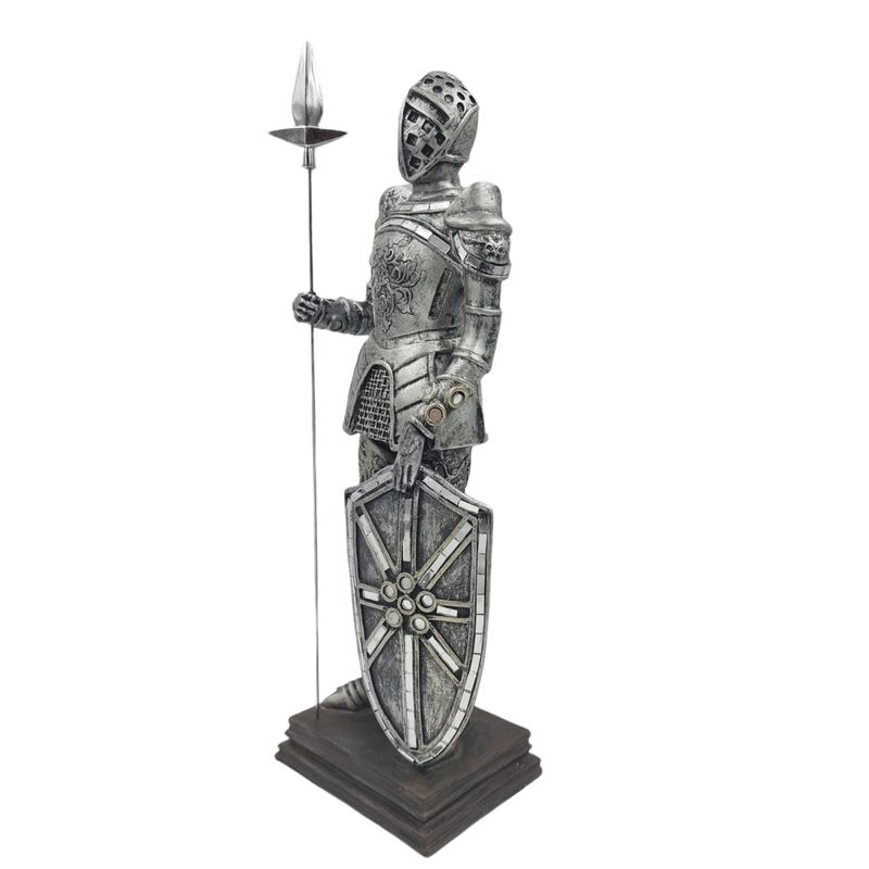 GENERICO - Soldado Medieval Caballero Con Armadura 42 cm