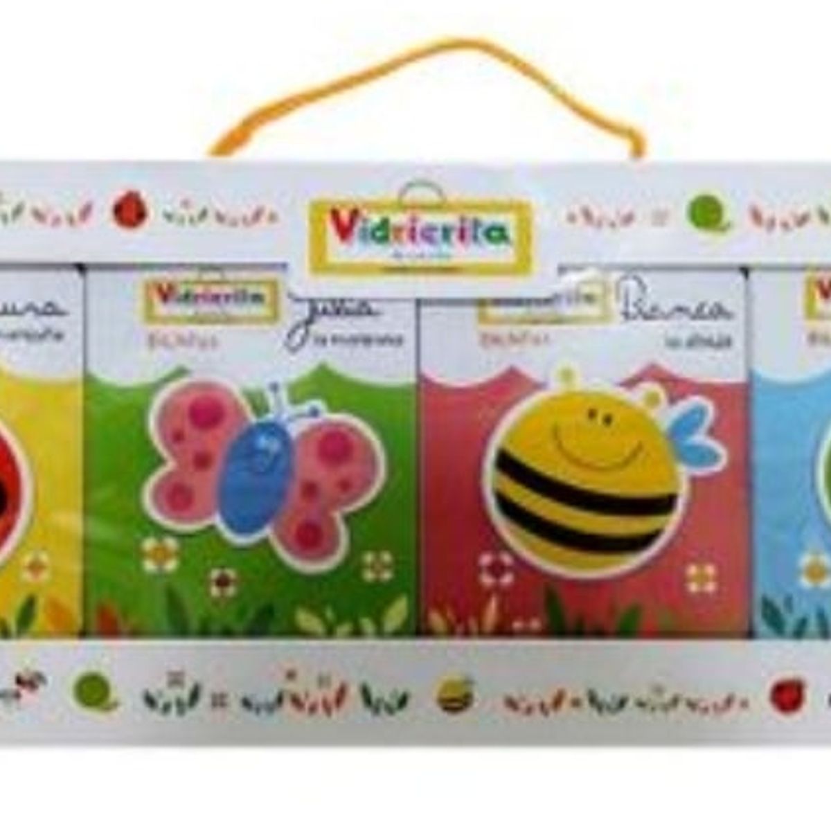 TOP10BOOKS - LIBRO Vidrierita De Cuentos Bichitos - Vidrierita De Cuentos Bichitos