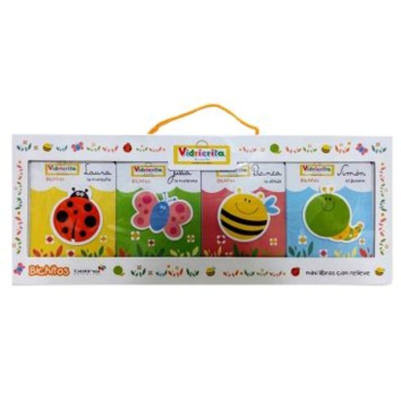 TOP10BOOKS - Libro Vidrierita De Cuentos Bichitos -422-