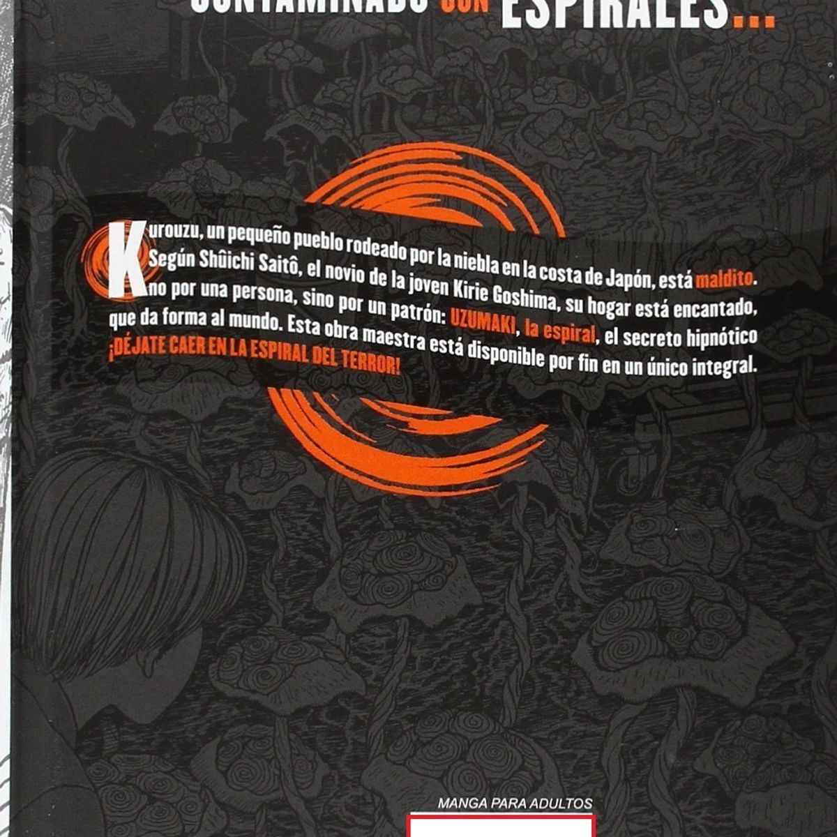 TOP10BOOKS - LIBRO Uzumaki - Integral - JUNJI ITO