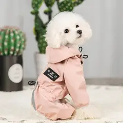 GENERICO - Parca para Perro rosada - Talla S