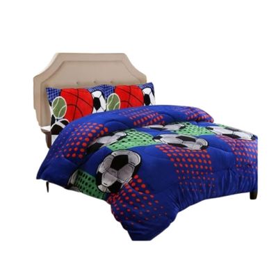 Imagen 2 del producto Cobertor Chiporro Invierno Infantil 1.5 Plazas - Azul Balones M084