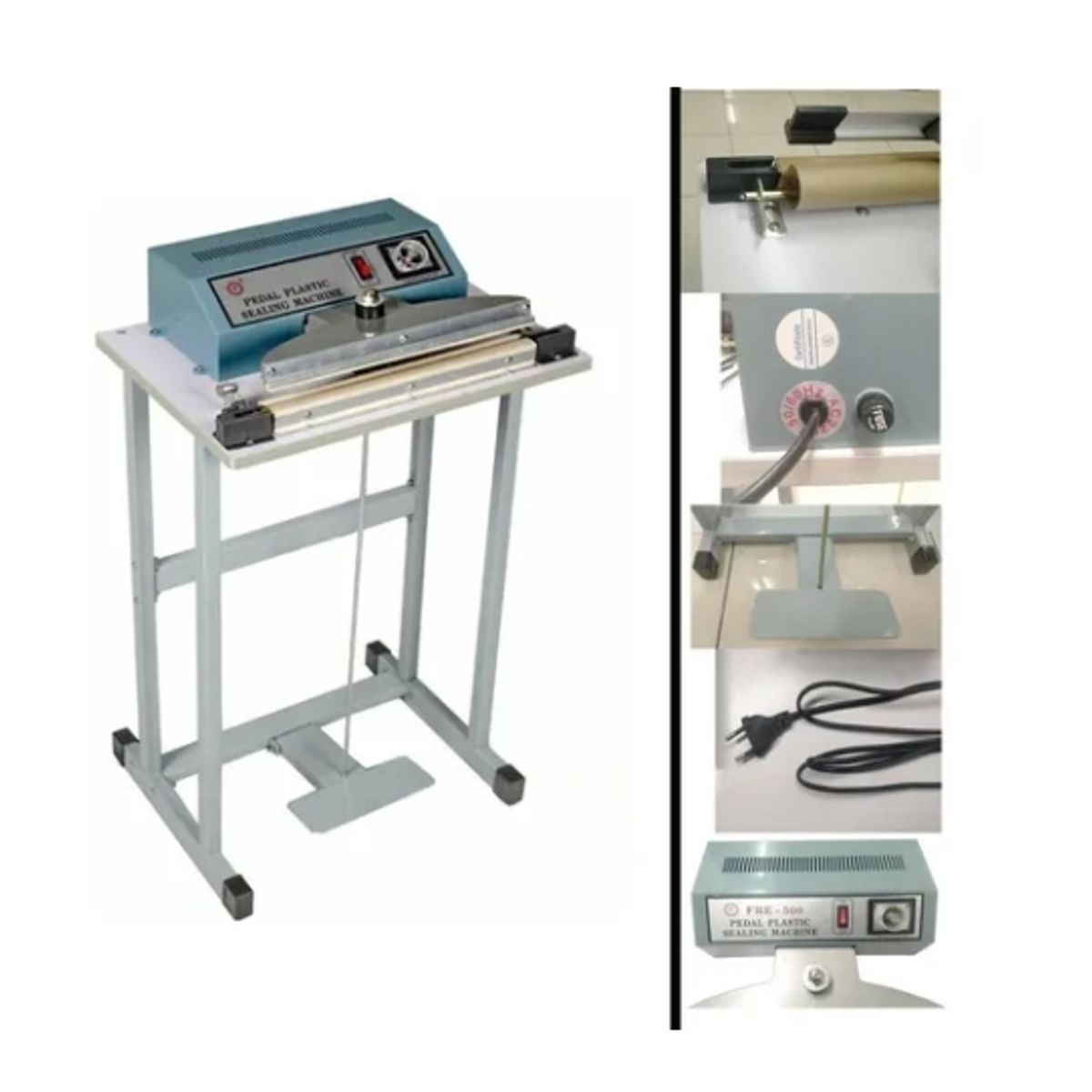 ESHOPANGIE - Selladora De Bolsas 50cm De Pie Con Pedestal