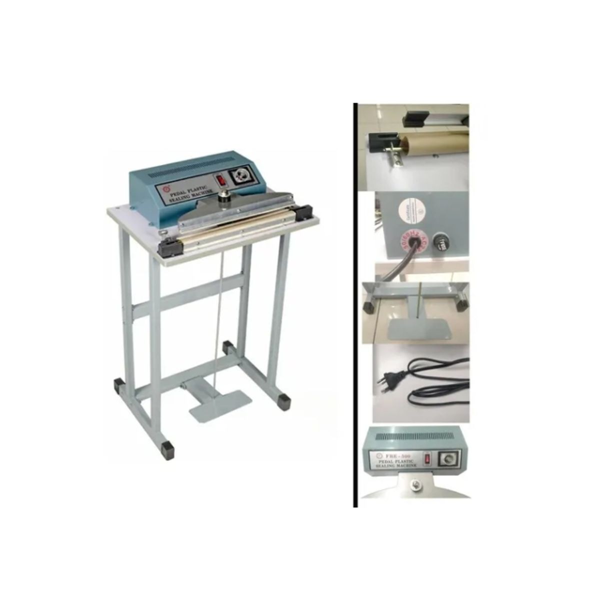 ESHOPANGIE - Selladora De Bolsas 50cm De Pie Con Pedestal