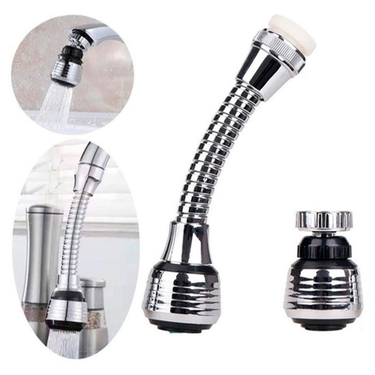 GENERICO - Extension Flexible Para Lavaplatos Grifo De Cocina