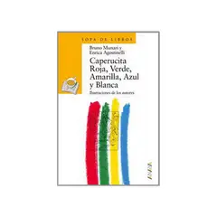 TOP10BOOKS - LIBRO Caperucita Roja Verde Amarilla Azul Y Blanca
