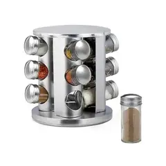 ESHOPANGIE - Rack Condimentero Especiero Giratorio Cocina 12 Pcs