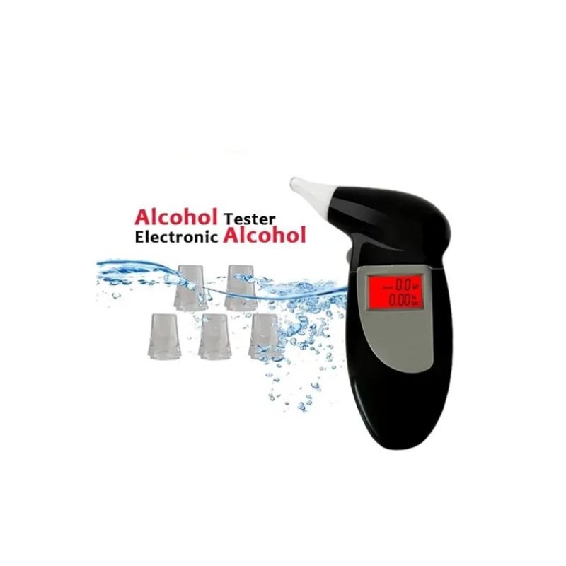 ESHOPANGIE - Alcotest Portátil Boquillas Intercambiables Medidor Alcohol