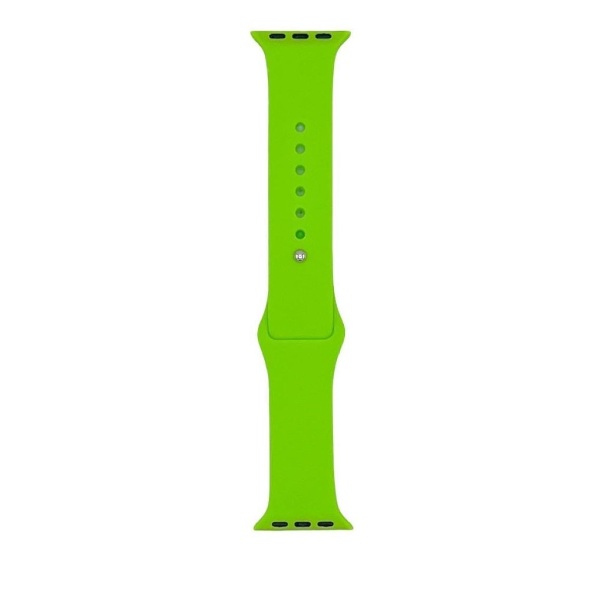 GENERICO - Correa de Silicona compatible con Apple Watch 38-40-41mm SM Verde