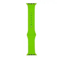 GENERICO - Correa de Silicona compatible con Apple Watch 38-40-41mm SM Verde