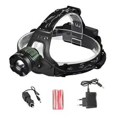 GENERICO - Linterna Cabeza Led Linternas De Caza Campin Recargable 503