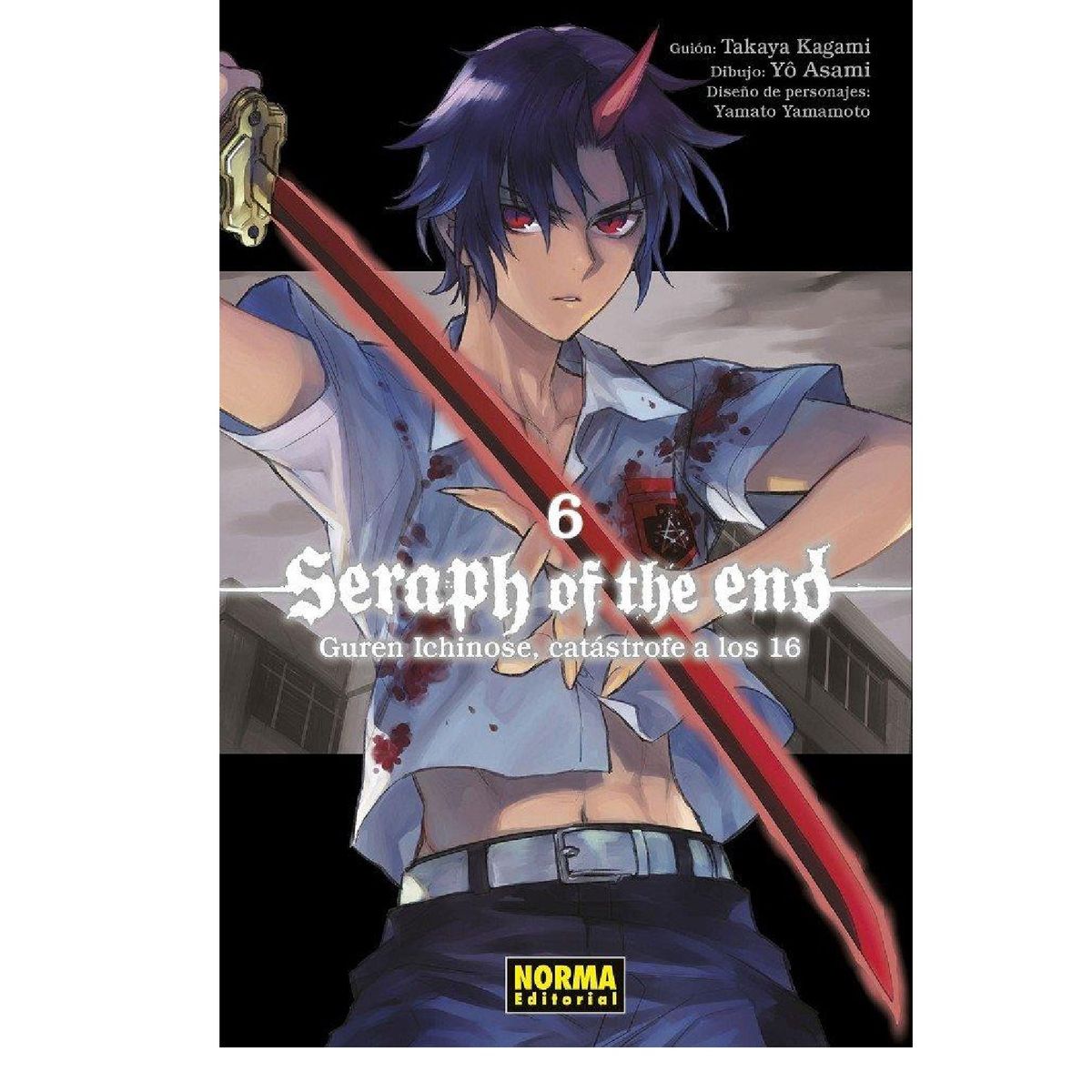 EDITORIAL NORMA - Manga Seraph Of The End 6 - Catastrofe A Los 16